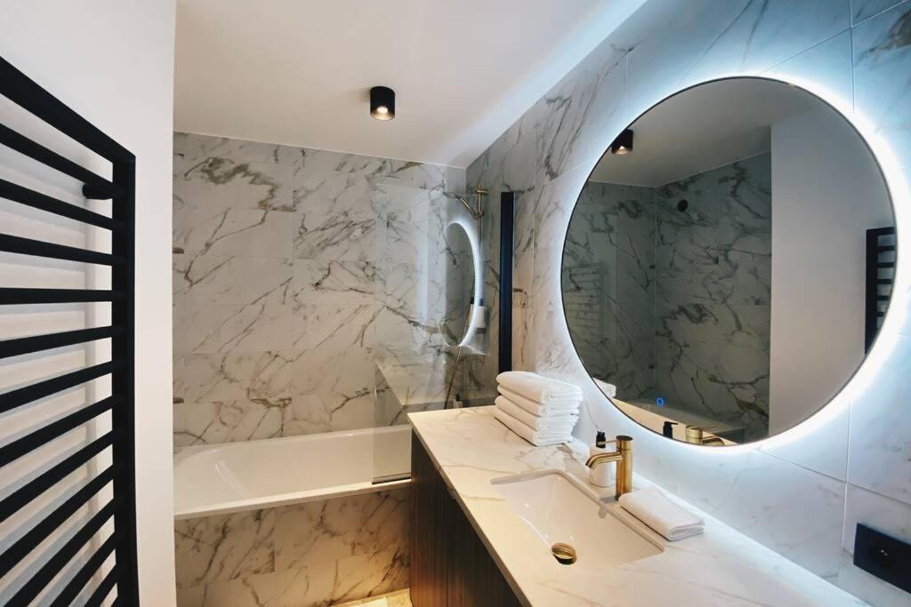 Wonderful Architect Designed Flat With Sea View Apartman Ostende Kültér fotó